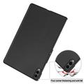 Samsung Galaxy Tab S12 Ultra Tri-Fold Series Smart Folio -kotelo - Musta