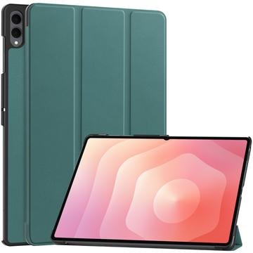 Samsung Galaxy Tab S12 Ultra Tri-Fold Series Smart Folio -kotelo - Mustanvihreä