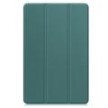 Samsung Galaxy Tab S12 Ultra Tri-Fold Series Smart Folio -kotelo - Mustanvihreä