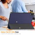 Samsung Galaxy Tab S12 Ultra Tri-Fold Series Smart Folio -kotelo - tummansininen