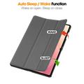 Samsung Galaxy Tab S12 Ultra Tri-Fold Series Smart Folio -kotelo - harmaa