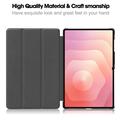 Samsung Galaxy Tab S12 Ultra Tri-Fold Series Smart Folio -kotelo - ruusukultainen