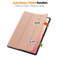 Samsung Galaxy Tab S12 Ultra Tri-Fold Series Smart Folio -kotelo - ruusukultainen