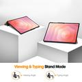 Samsung Galaxy Tab S12 Ultra Tri-Fold Series Smart Folio -kotelo - ruusukultainen