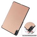 Samsung Galaxy Tab S12 Ultra Tri-Fold Series Smart Folio -kotelo - ruusukultainen