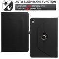 Samsung Galaxy Tab S12+ 360 Rotary Folio -kotelo - musta