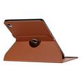 Samsung Galaxy Tab S12+ 360 Rotary Folio kotelo - ruskea