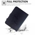 Samsung Galaxy Tab S12+ Butterfly Smart Folio -kotelo korttipaikoilla - musta