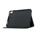 Samsung Galaxy Tab S12+ Butterfly Smart Folio -kotelo korttipaikoilla - vihreä