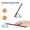 Samsung Galaxy Tab S12+ Dux Ducis Domo Tri-Fold Smart Lompakkokotelo - Sininen