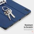 Samsung Galaxy Tab S12+ Dux Ducis Domo Tri-Fold Smart Lompakkokotelo - Sininen