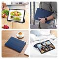 Samsung Galaxy Tab S12+ Dux Ducis Domo Tri-Fold Smart Lompakkokotelo - Sininen