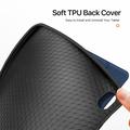Samsung Galaxy Tab S12+ Dux Ducis Domo Tri-Fold Smart Lompakkokotelo - Sininen