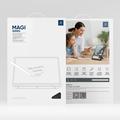 Samsung Galaxy Tab S12+ Dux Ducis Magi Irrotettava 2-in-1 Folio kotelo - Musta