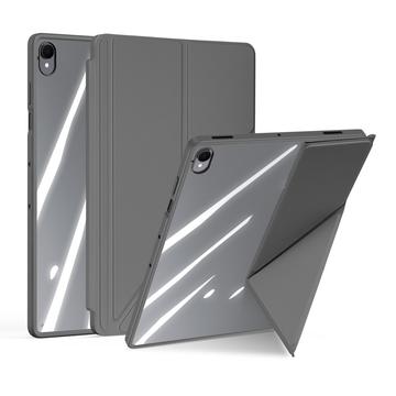Samsung Galaxy Tab S12+ Dux Ducis Magi Irrotettava 2-in-1 Folio kotelo - Harmaa