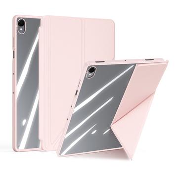 Samsung Galaxy Tab S12+ Dux Ducis Magi Irrotettava 2-in-1 Folio kotelo - Pinkki