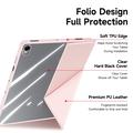 Samsung Galaxy Tab S12+ Dux Ducis Magi Irrotettava 2-in-1 Folio kotelo - Pinkki