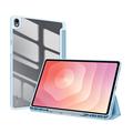 Samsung Galaxy Tab S12+ Dux Ducis Toby Tri-Fold Älykäs Lompakkokotelo - Vaaleansininen