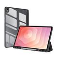 Samsung Galaxy Tab S12+ Dux Ducis Toby Tri-Fold Älykäs Lompakkokotelo - Musta