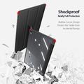 Samsung Galaxy Tab S12+ Dux Ducis Toby Tri-Fold Älykäs Lompakkokotelo - Musta