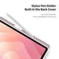 Samsung Galaxy Tab S12+ Dux Ducis Toby Tri-Fold Älykäs Lompakkokotelo - Vaaleanpunainen