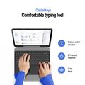 Samsung Galaxy Tab S12+ Dux Ducis YK -sarjan Bluetooth-näppäimistökotelo - musta