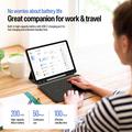 Samsung Galaxy Tab S12+ Dux Ducis YK -sarjan Bluetooth-näppäimistökotelo - musta