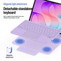 Samsung Galaxy Tab S12+ Dux Ducis YK -sarjan Bluetooth-näppäimistökotelo - Violetti