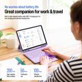 Samsung Galaxy Tab S12+ Dux Ducis YK -sarjan Bluetooth-näppäimistökotelo - Violetti