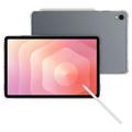 Samsung Galaxy Tab S12+ Iskunkestävä silikonikotelo - Läpinäkyvä