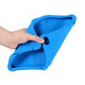 Samsung Galaxy Tab S12+ Silikoni kotelo potkukiinnikkeellä - Sininen