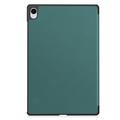 Samsung Galaxy Tab S12+ Tri-Fold Series Smart Folio -kotelo - Mustanvihreä