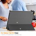 Samsung Galaxy Tab S12+ Tri-Fold Series Smart Folio -kotelo - harmaa
