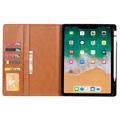 iPad 2022/2025 Korttisarjan Foliokotelo - Ruskea