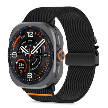 Samsung Galaxy Watch Ultra 1/2 (2024-2026) Tech-Protect-nylonhihna, kudottu, lukolla - 47mm