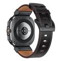 Samsung Galaxy Watch Ultra 2024/2025/2026 Tech-Protect Delta Pro -nahkahihna - 47mm - musta