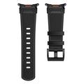 Samsung Galaxy Watch Ultra 2024/2025/2026 Tech-Protect Delta Pro -nahkahihna - 47mm - musta