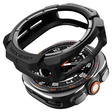 Samsung Galaxy Watch Ultra2 Spigen Rugged Armor TPU Kotelo - 47mm - Musta