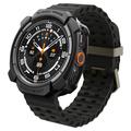 Samsung Galaxy Watch Ultra2 Spigen Rugged Armor TPU Kotelo - 47mm - Musta