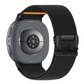 Samsung Galaxy Watch8/Watch8 Classic/Watch9 Tech-Protect -nylonhihna, kudottu ja lukolla varustettu - 40/44/46mm