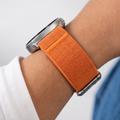 Samsung Galaxy Watch8/Watch8 Classic/Watch9 Tech-Protect -nylonhihna, kudottu, lukolla - 40/44/46mm - oranssi