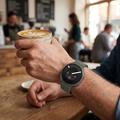 Samsung Galaxy Watch8/Watch8 Classic/Watch9 Tech-Protect Silicone Evo -ranneke - 40/44/46mm - sotilasvihreä