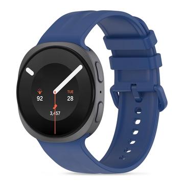 Samsung Galaxy Watch8/Watch8 Classic/Watch9 Tech-Protect Silicone Evo -ranneke - 40/44/46mm - tummansininen