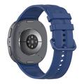 Samsung Galaxy Watch8/Watch8 Classic/Watch9 Tech-Protect Silicone Evo -ranneke - 40/44/46mm - tummansininen