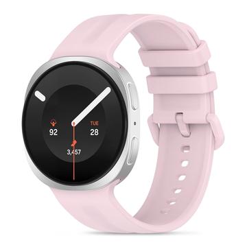 Samsung Galaxy Watch8/Watch8 Classic/Watch9 Tech-Protect Silicone Evo -ranneke - 40/44/46mm - Puuteripinkki