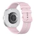 Samsung Galaxy Watch8/Watch8 Classic/Watch9 Tech-Protect Silicone Evo -ranneke - 40/44/46mm - Puuteripinkki