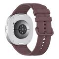 Samsung Galaxy Watch8/Watch8 Classic/Watch9 Tech-Protect Silicone Evo -ranneke - 40/44/46mm - Samettinen luumu