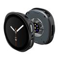Samsung Galaxy Watch8/Watch9 Spigen Thin Fit 360 -kotelo näytönsuojalla - 44mm - musta