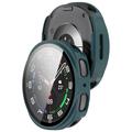 Samsung Galaxy Watch9 Muovikotelo Panssarilasi - 40mm - Vihreä