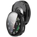 Samsung Galaxy Watch9 Muovikotelo Panssarilasi - 44mm - Musta